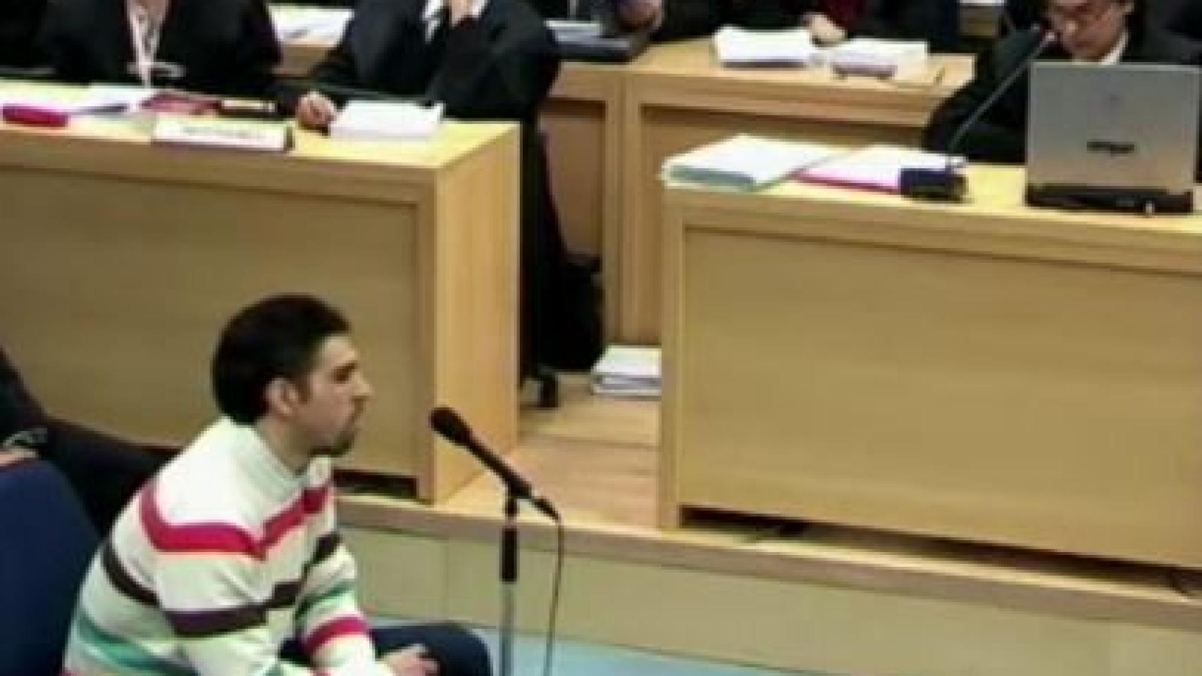 Jamal Zougam en un fotograma del documental.