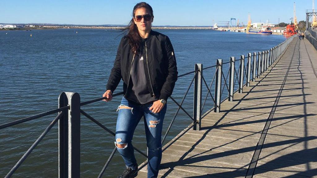 Nayeli Rangel, jugadora del Sporting de Huelva Foto: Twitter (@nayeRangel7)