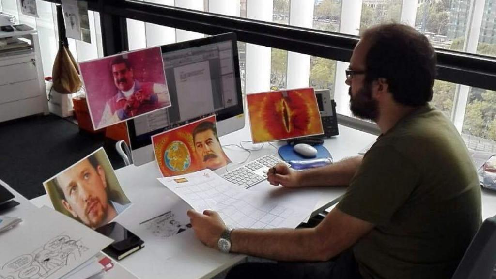 Guillermo Martínez-Vela, Guille, es el actual director de El Jueves y el autor de la última portada polémica