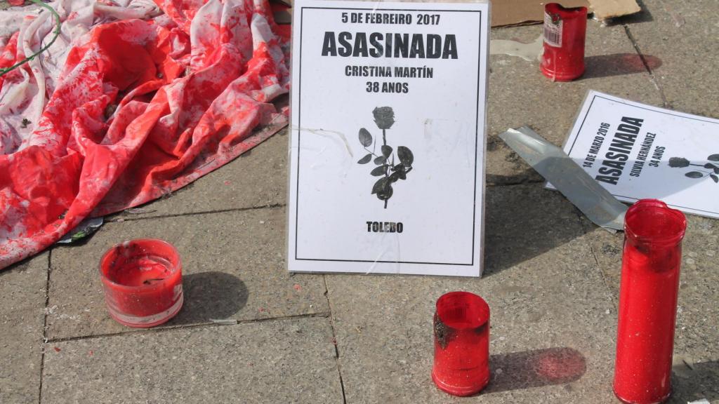 Las huelguistas de la Puerta del Sol reivindican un Pacto de Estado que ponga fin a la violencia machista.