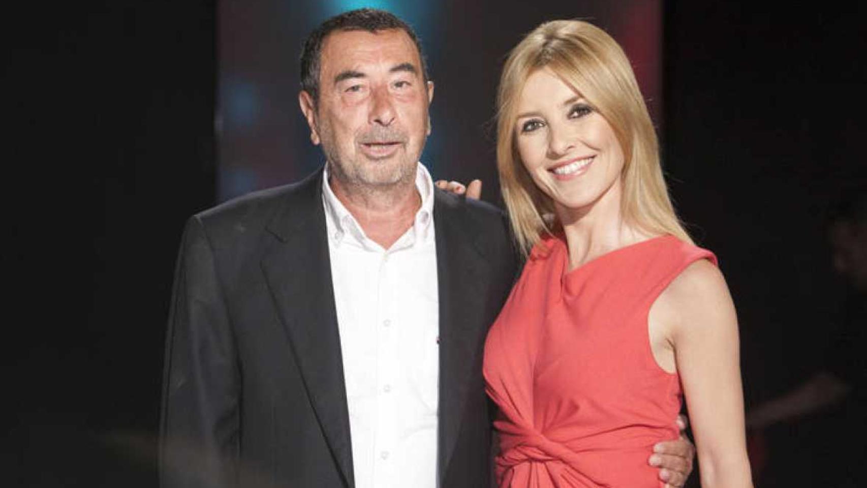 Cayetana Guillén Cuervo y José Luis Garci.