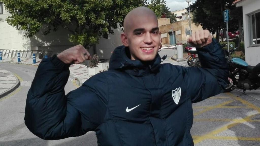 Pablo Ráez en una de las imágenes que compartió en sus redes sociales