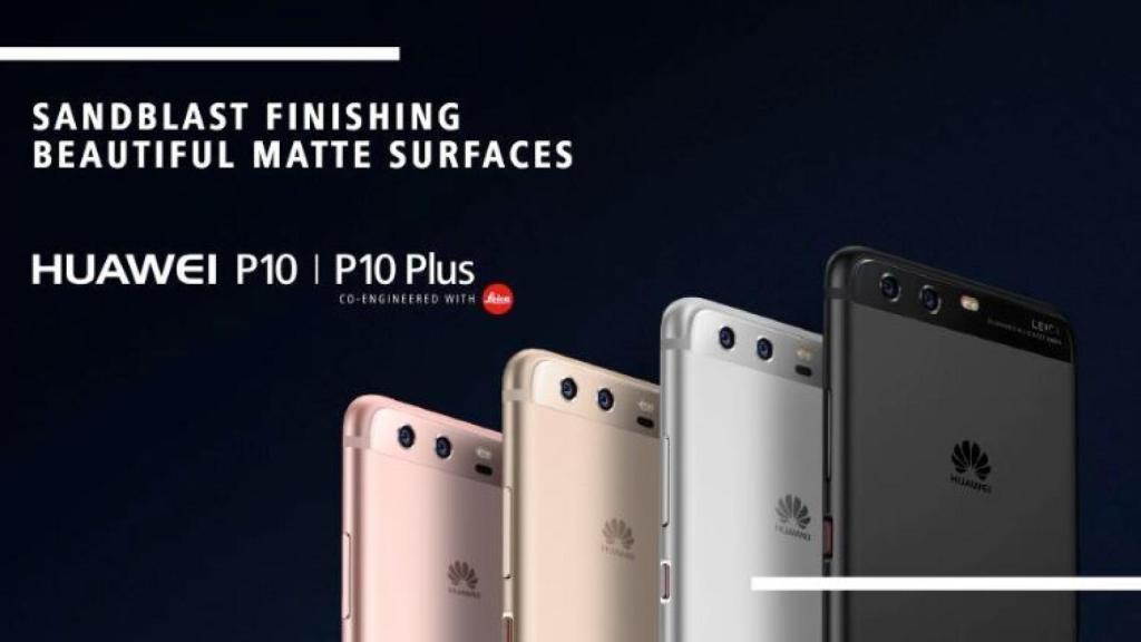 Huawei P10 y P10 Plus, toda la información