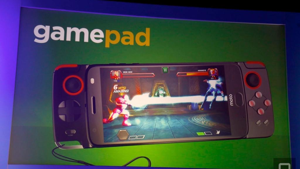 Nuevos Moto Mods: batería, mando de juegos, cargador…