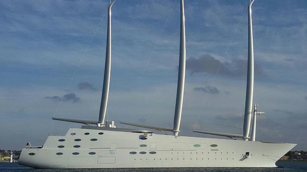 Imagen del velero Sailing Yacht A, propiedad de Melnichenko.