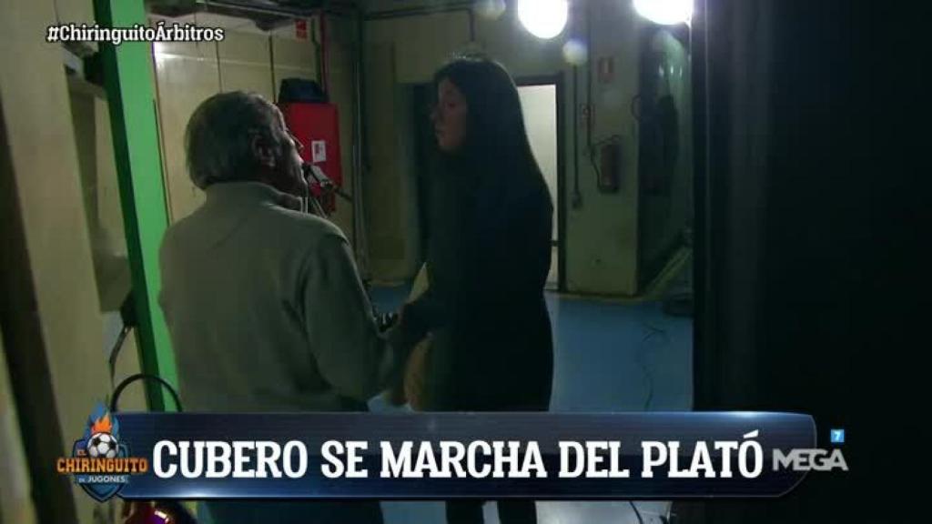 Cris Cubero abandona 'El Chiringuito' tras acusar a Pedrerol de manipulador