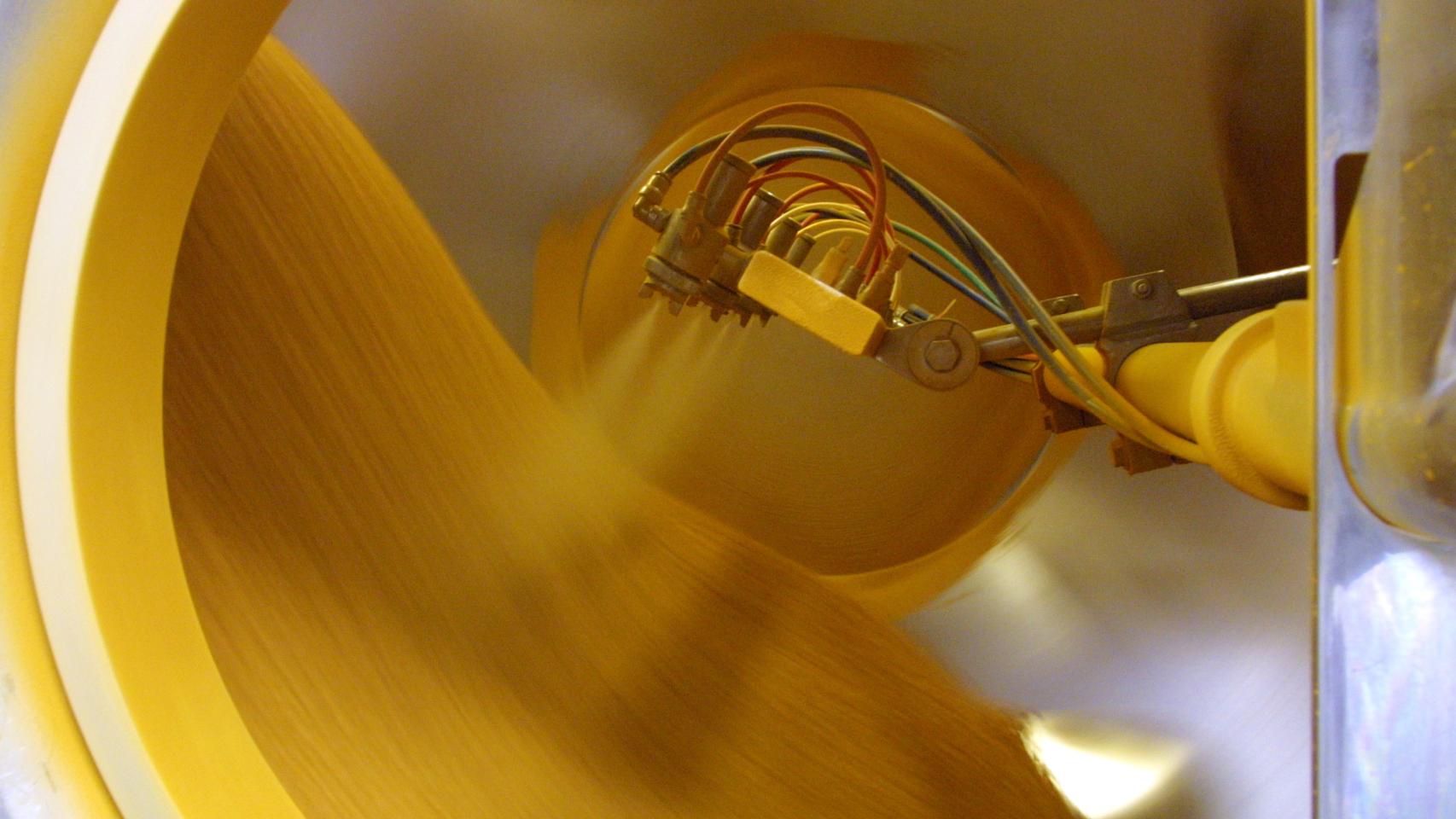 Una planta de producción de antibióticos