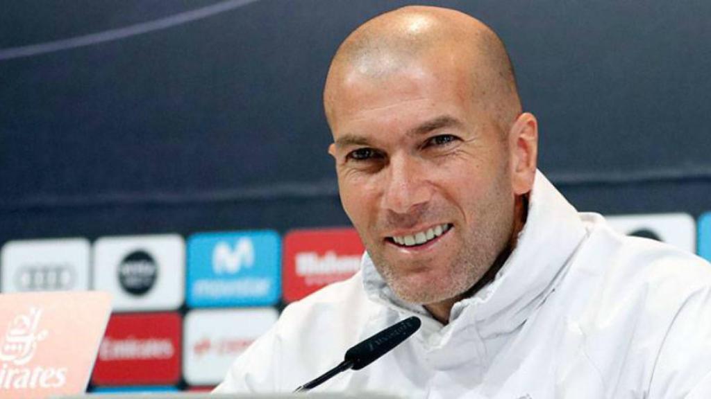 Zidane, en rueda de prensa