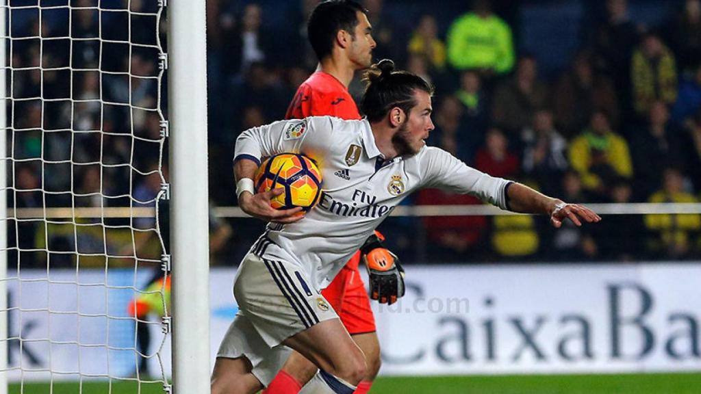 Gareth Bale celebrando un gol