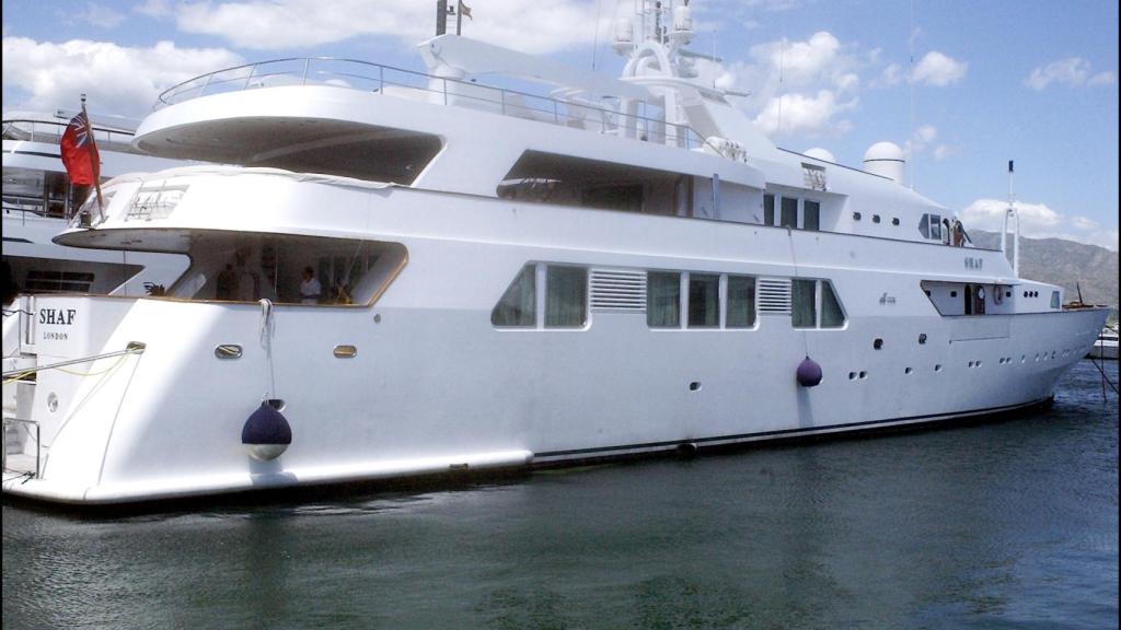 El yate del rey Salman en Marbella.