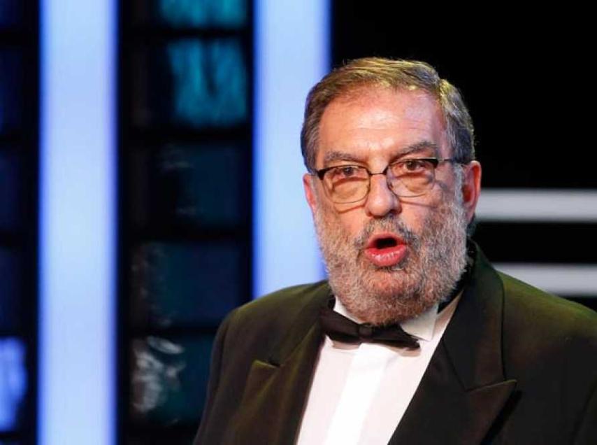 Enrique González Macho, en unos Goya como director de la Academia del Cine.
