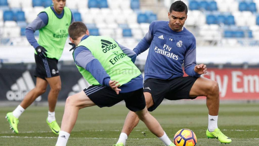 Kroos y Casemiro