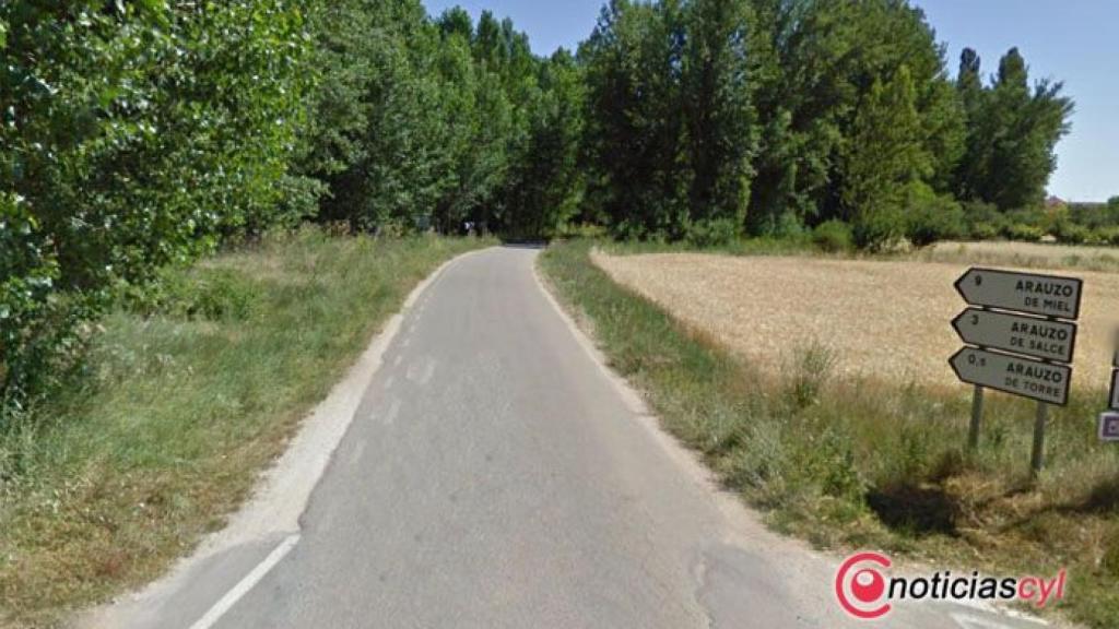 Burgos-Arauzo-de-torre-accidente-salida-via
