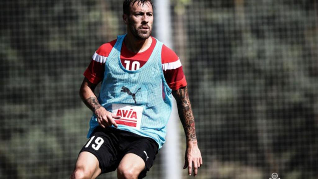 Antonio Luna, jugador del Eibar. Foto: sdeibar.com