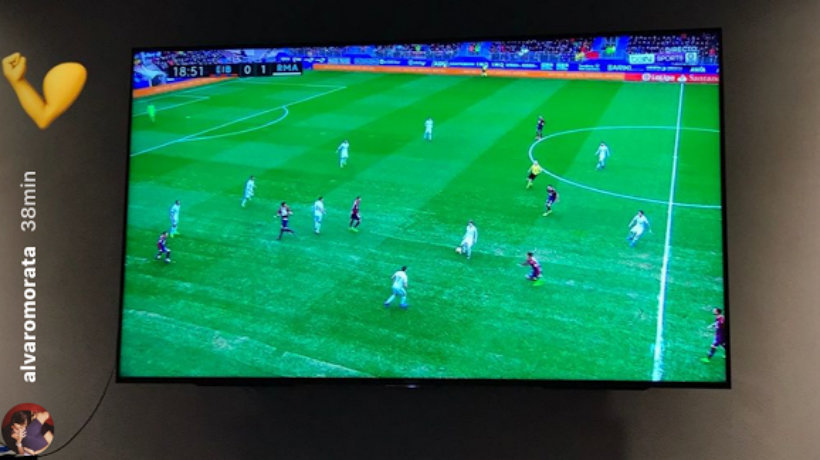 Foto Instagram @alvaromorata