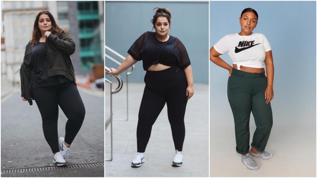 Danielle Vanier y Paloma Elsesser también son imagen de la campaña. | Foto: Cortesía de Nike.