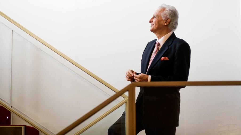 Dukan durante la entrevista