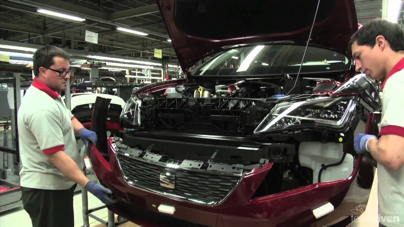 Fábrica de SEAT en Martorell.