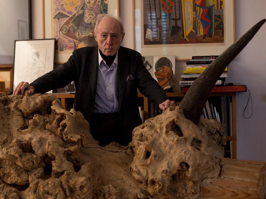 Arroyo y el triceratops.