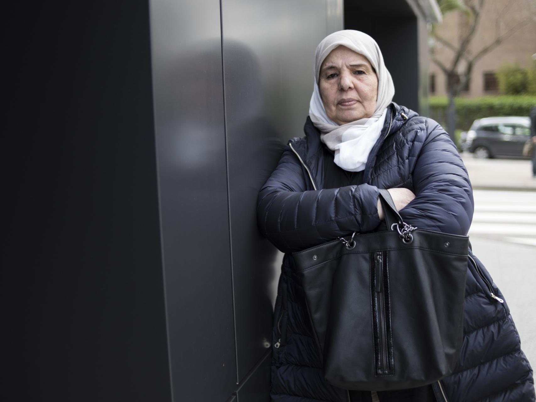 Aicha Achab en una imagen tomada esta semana en Madrid.