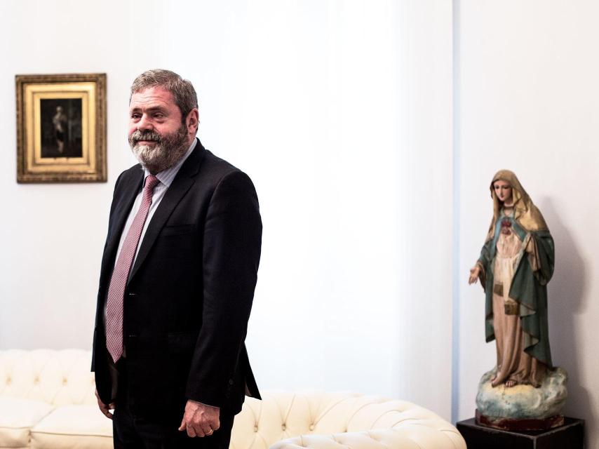 Duran, en su despacho de Madrid.