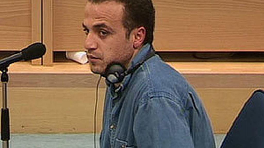Ahmidan durante el juicio de los atentados.