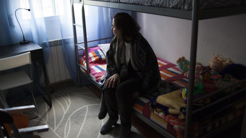 Samira, en el cuarto que ocupaba frente al de sus hermanos.