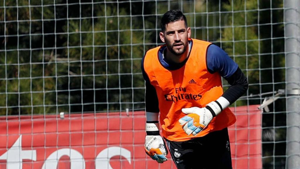 Kiko Casilla en Valdebebas