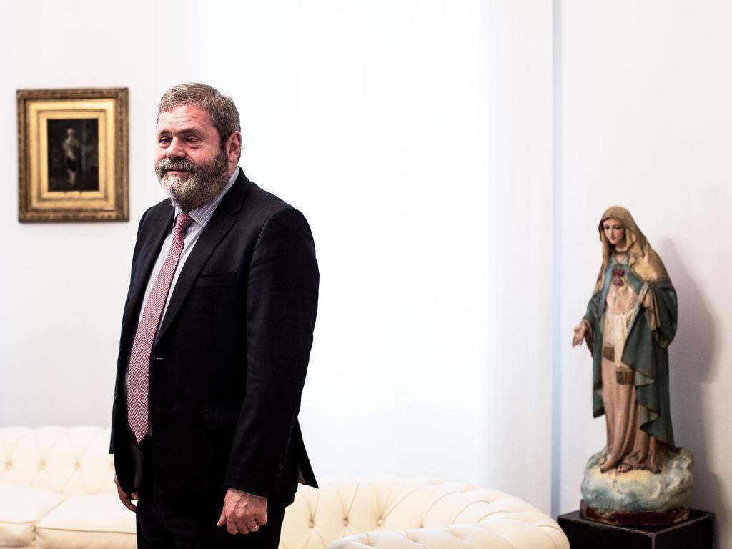 Miguel Duran, en su despacho de Madrid.