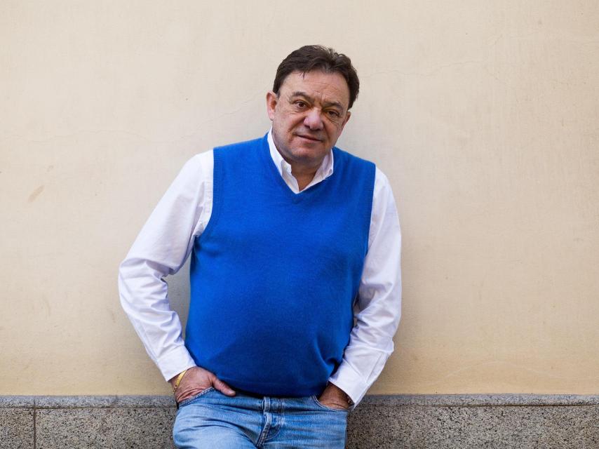 José Antonio Abellán en una céntrica calle de Madrid.