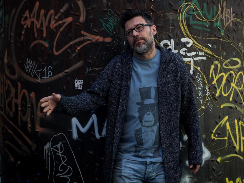 El humorista Héctor de Miguel, Quequé.