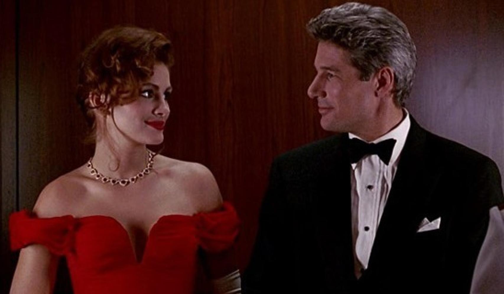 El personaje de Roberts pide al de Gere el cuento de hadas.