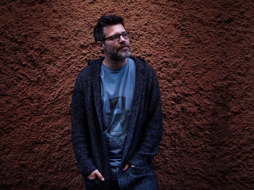 El humorista Héctor de Miguel, Quequé.