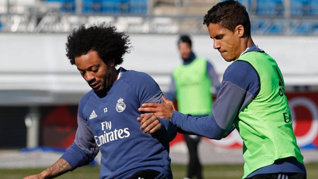 Marcelo y Varane
