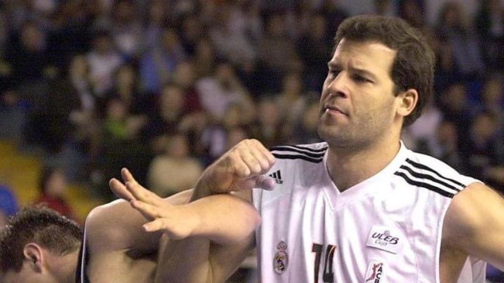 Alfonso Reyes en su etapa en el Real Madrid.