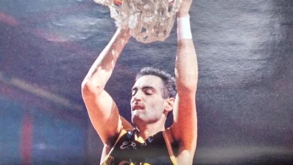 Rafa Vecina en su etapa en Estudiantes.