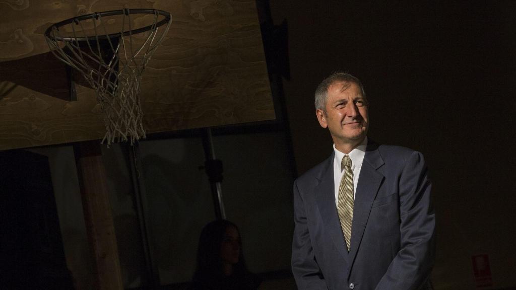 Andrés Jiménez en la celebración de los 80 años de la selección.