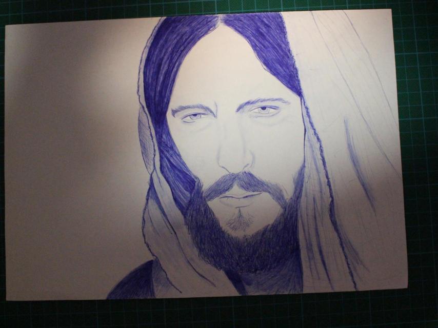 Uno de los dibujos hechos por Patricia Aguilar.