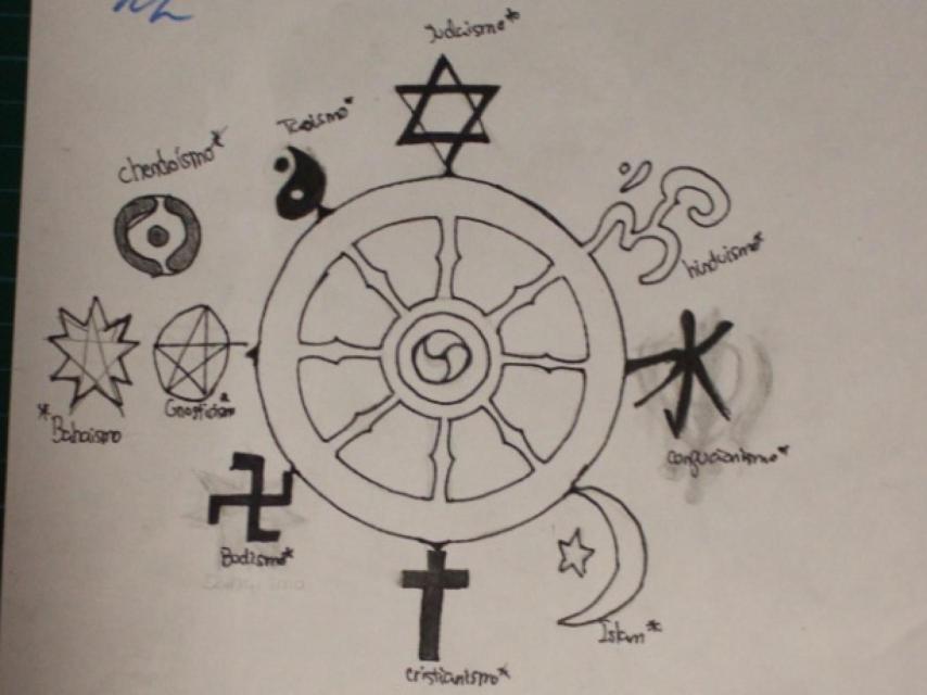 La secta con la que ha contactado la joven Patricia bebe de todas las religiones.