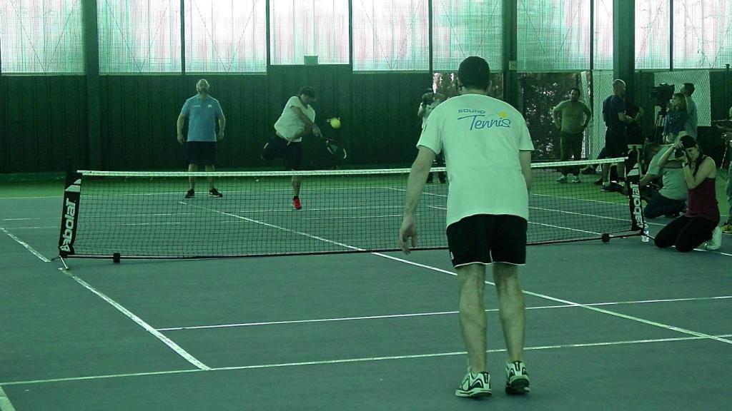 Partido de Blind Tennis.