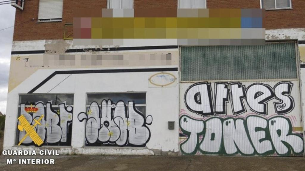 Burgos-Grafiti-delito-nave-industrial
