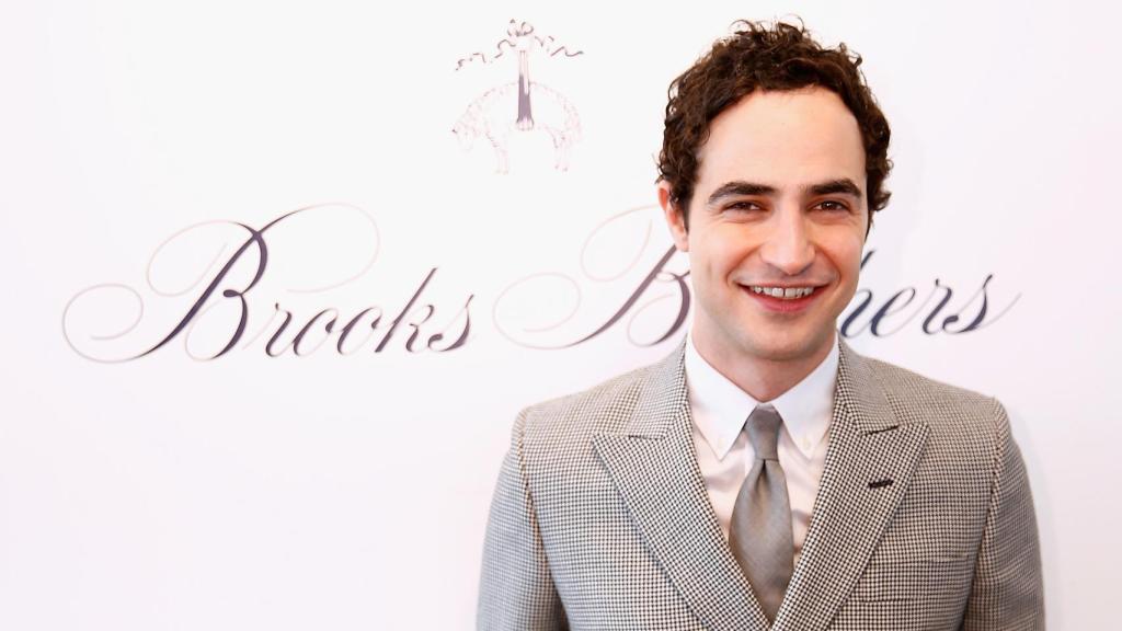Zac Posen en un evento de Brook Brothers. | Foto: Getty Images.