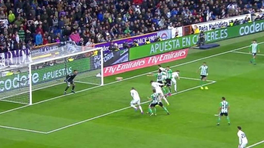 El cabezazo de Ramos que dio la victoria ante el Betis