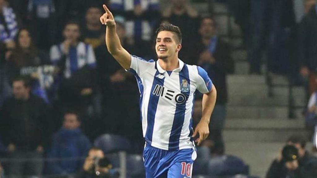 André Silva, jugador del Oporto. Foto: fcporto.pt
