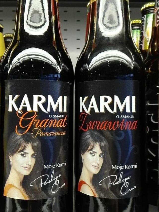 Cervezas con la imagen de Penélope Cruz