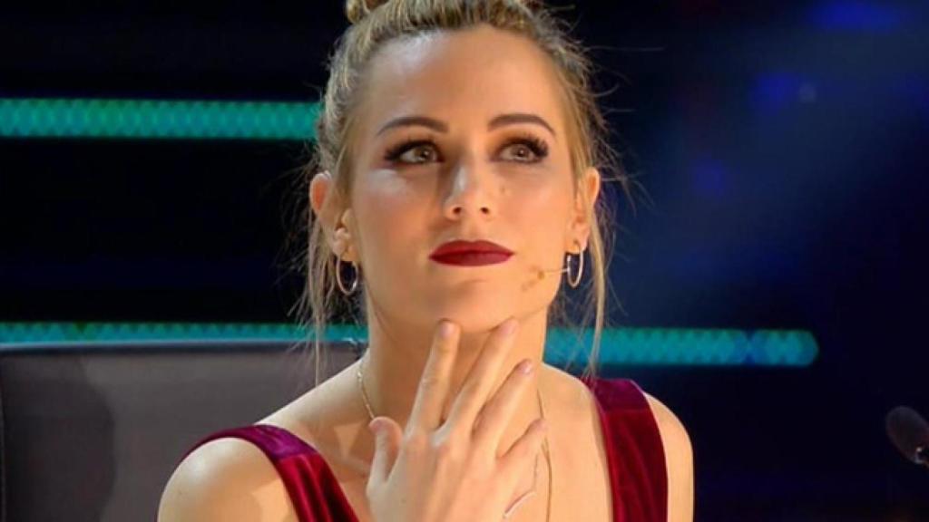 El impresionante vestido escotado de Edurne sorprende en 'Got Talent'