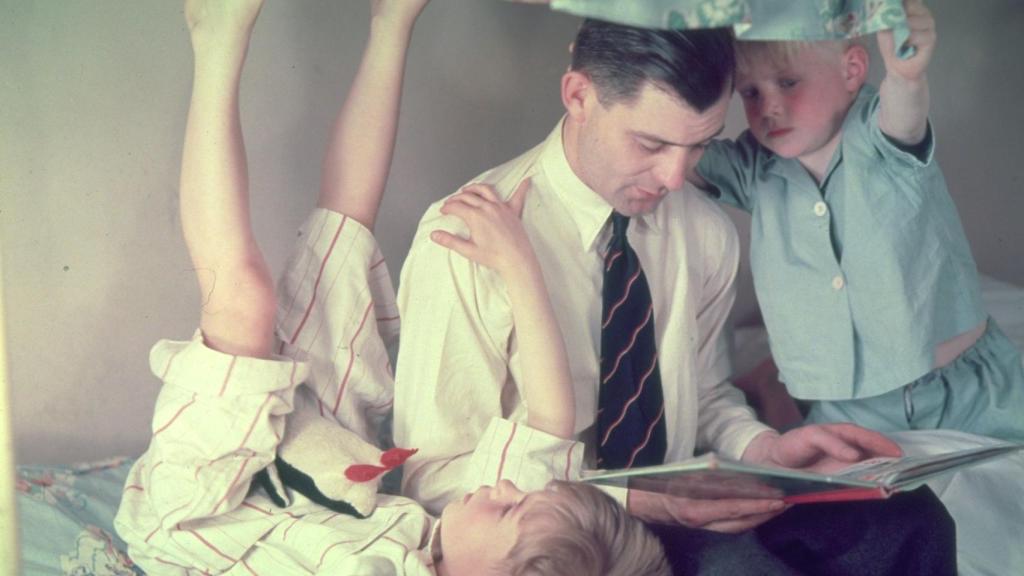 Un padre con hijos en los 50, que debió de vivir mucho.