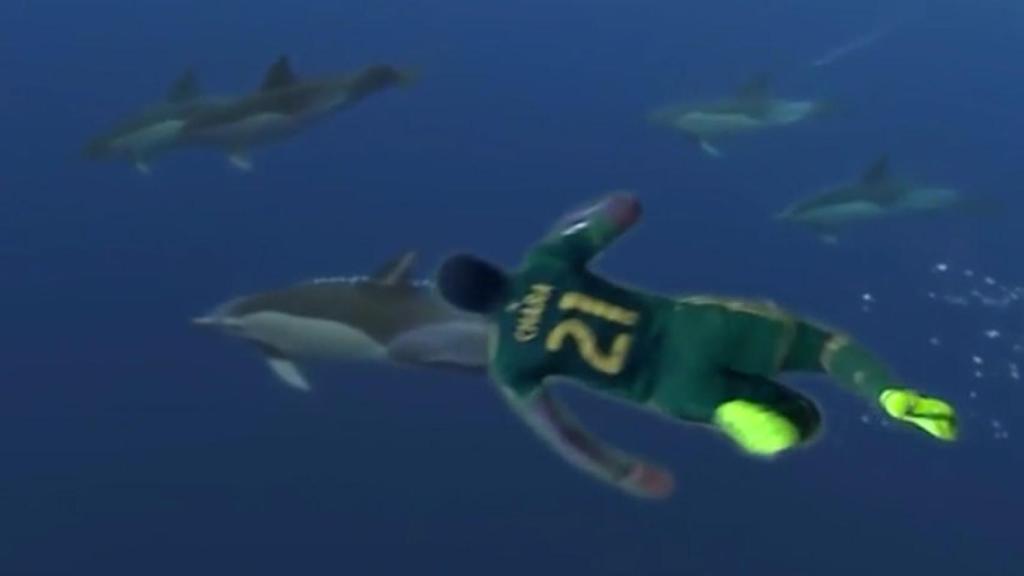 Captura de pantalla del vídeo de LA Galaxy