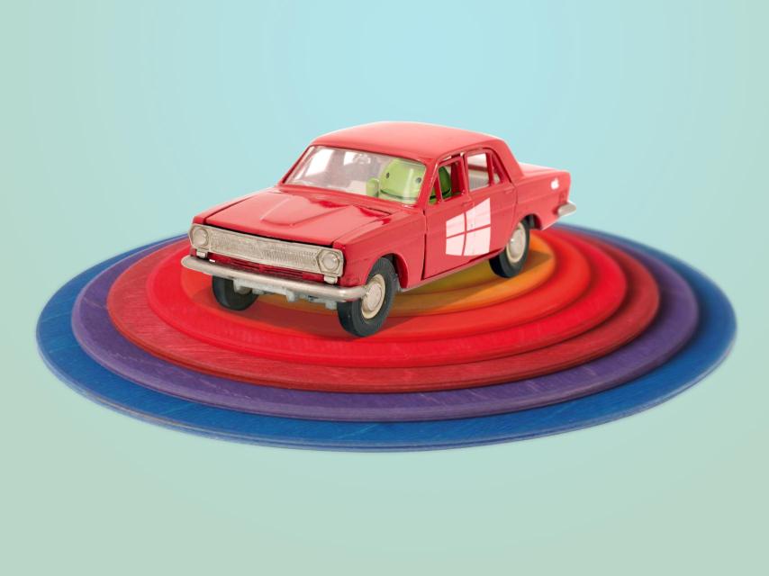 Con las ruedas en el asfalto y el cerebro en la nube