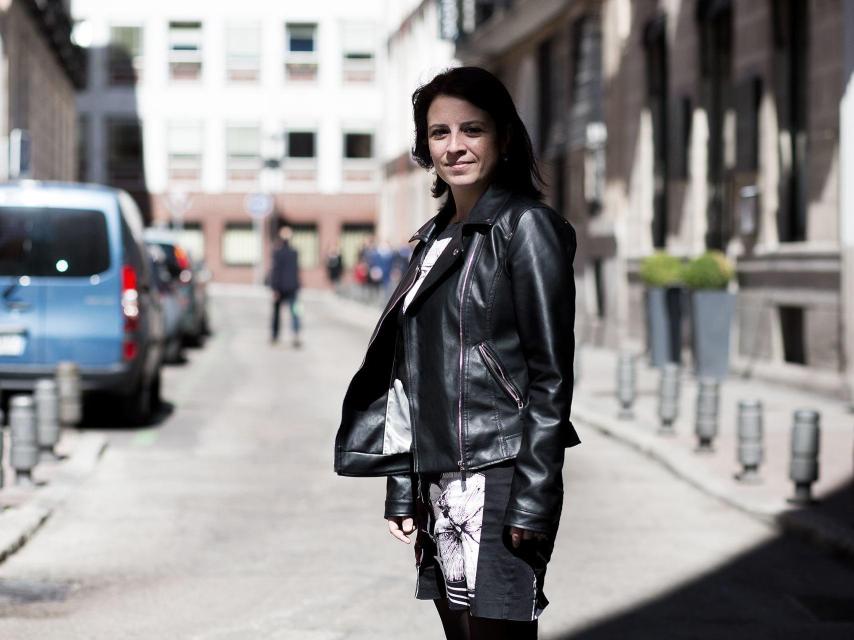 Adriana Lastra, diputada por Asturias y coordinadora de campaña de Sánchez, esta semana.